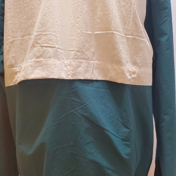 NWOT New Balance Athletics Windbreaker Mountain Teal Jacket - Picture 9 of 12